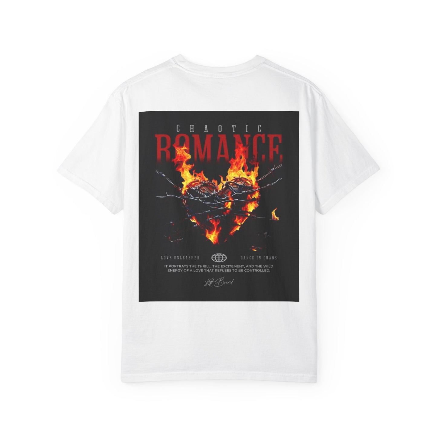 Chaotic Romance Graphic T-shirt, Vintage Unisex Tee, Trendy Streetwear, Gift for Him/Her, Casual Fashion Top