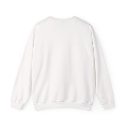 Cute Kawaii Kitten Crewneck Sweatshirt — Adorable Cat Line-Art Pullover