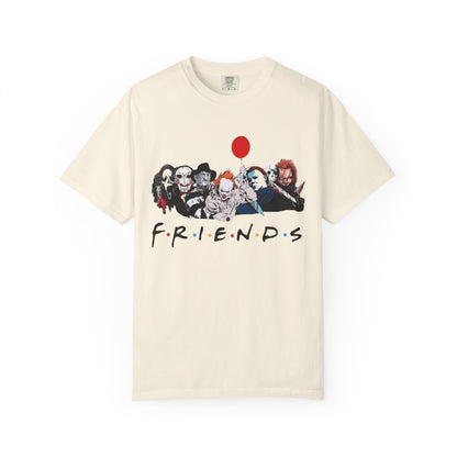 Friends Themed Unisex Garment-Dyed T-shirt