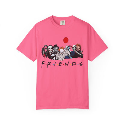 Friends Themed Unisex Garment-Dyed T-shirt
