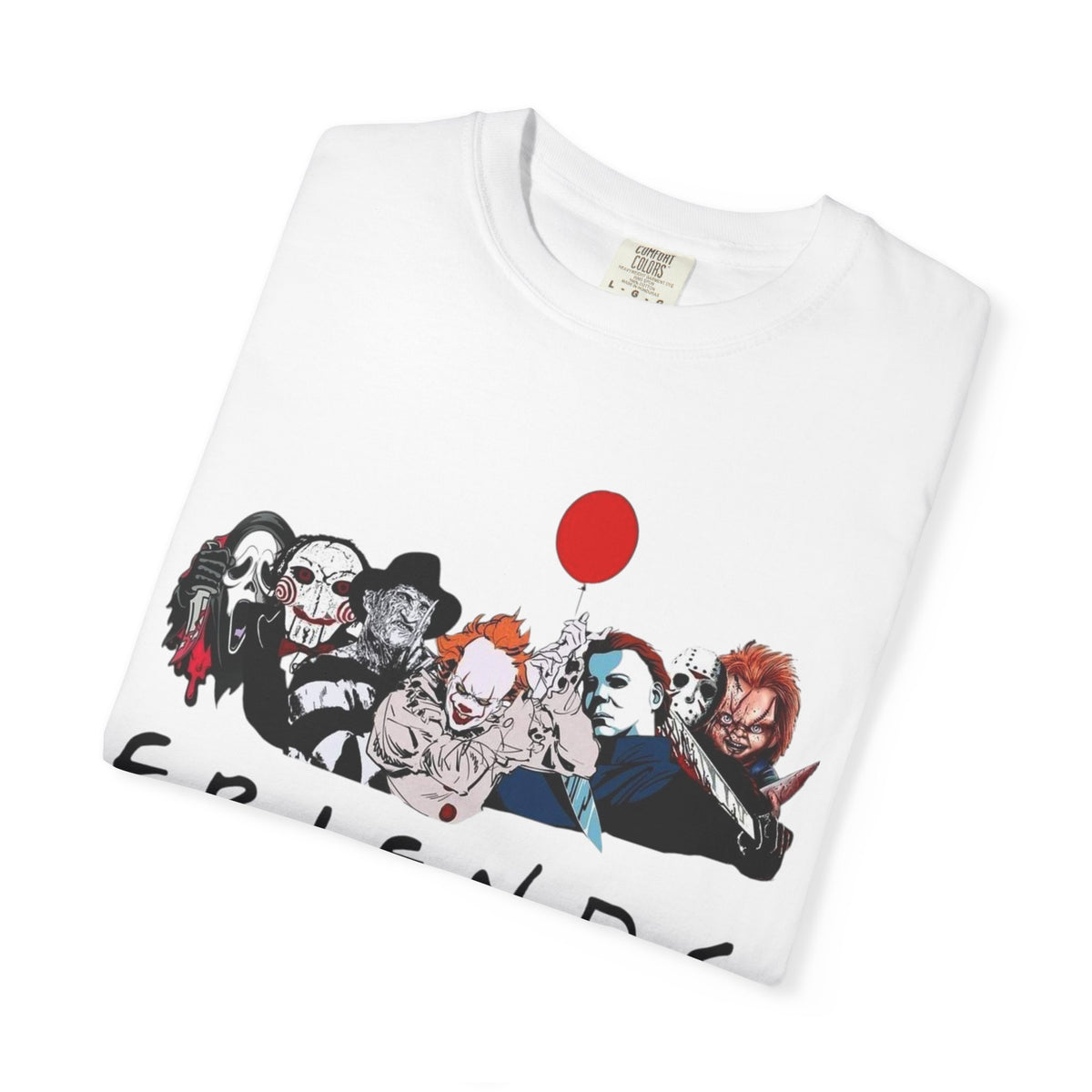 Friends Themed Unisex Garment-Dyed T-shirt