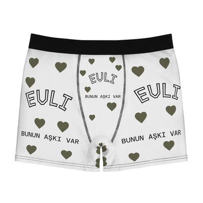 Euli Heart Print Boxer Briefs — "Bunun Aşkı Var" All-Over Print