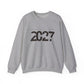 2027 Crewneck Sweatshirt – Minimal New Year Graphic Pullover