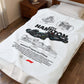 Lewis Hamilton Formula 1 Car Velveteen Plush Blanket
