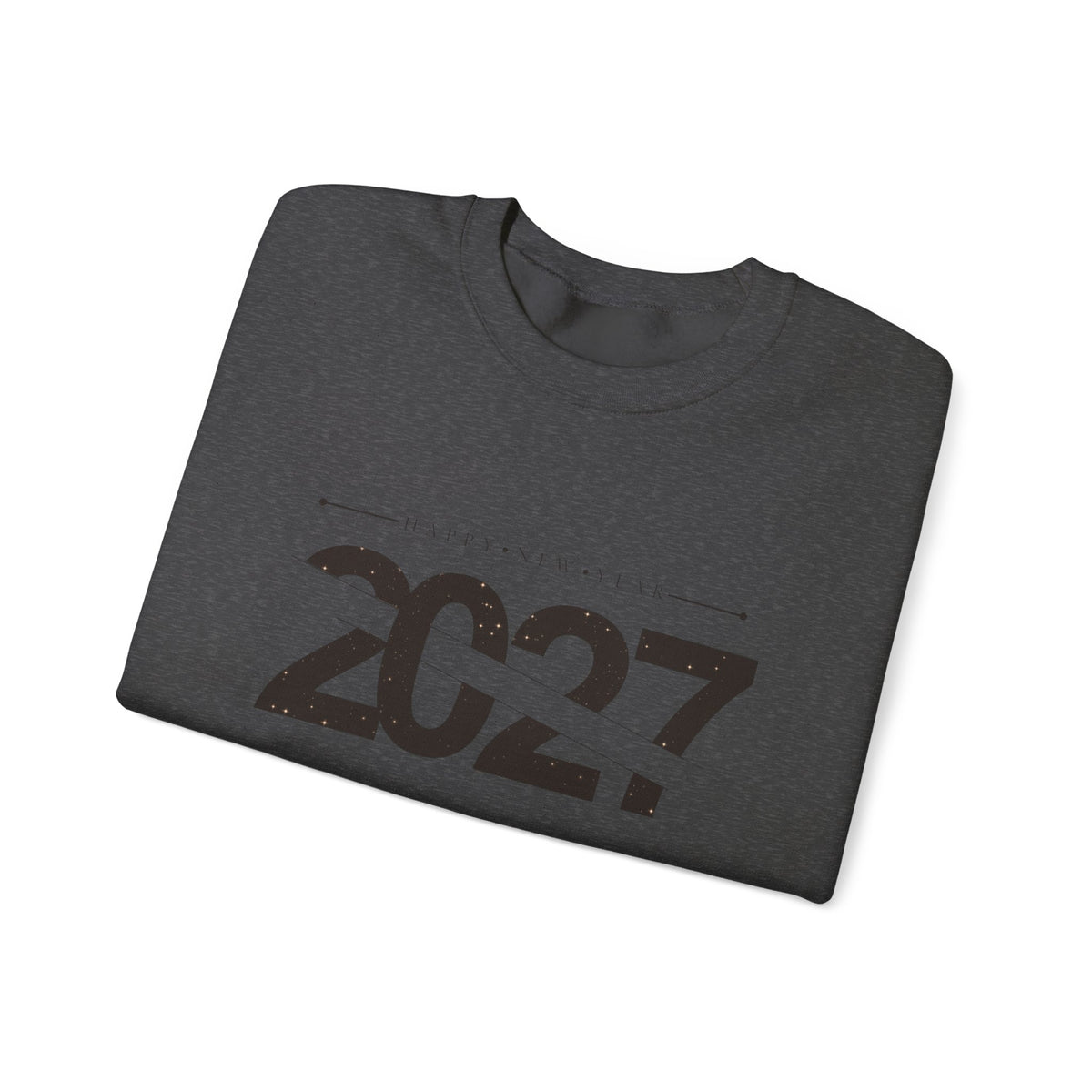 2027 Crewneck Sweatshirt – Minimal New Year Graphic Pullover