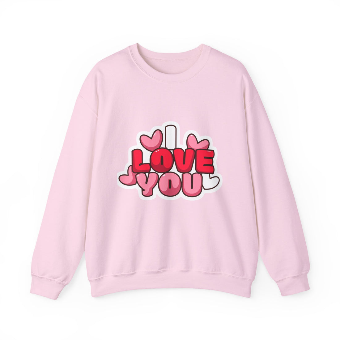 I Love You Heart Graphic Sweatshirt