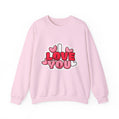 I Love You Heart Graphic Sweatshirt