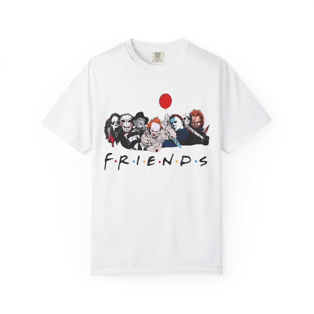 Friends Themed Unisex Garment-Dyed T-shirt