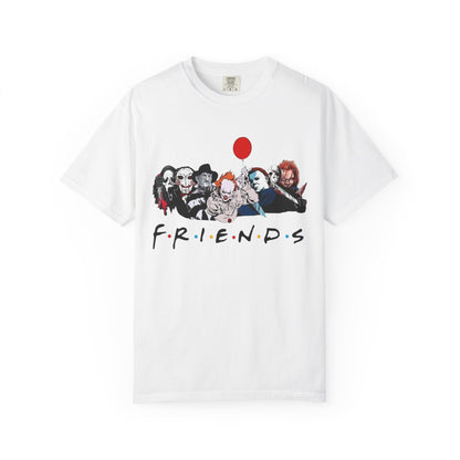 Friends Themed Unisex Garment-Dyed T-shirt