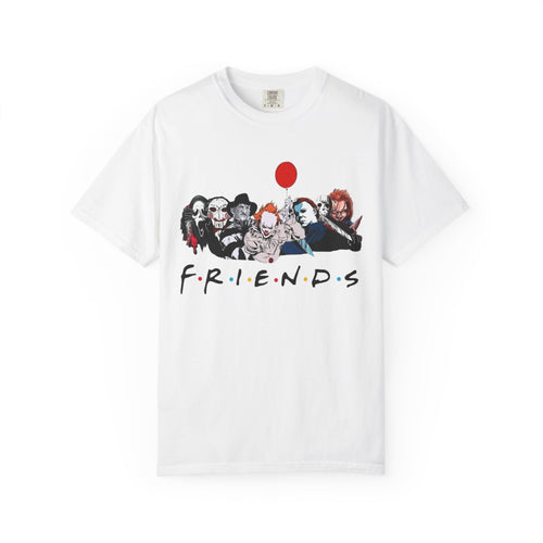 Friends Themed Unisex Garment-Dyed T-shirt