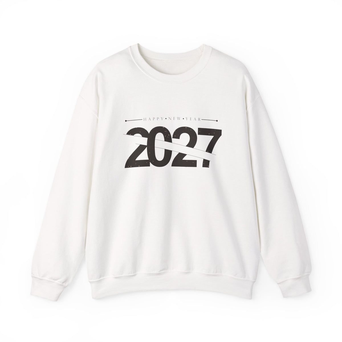 2027 Crewneck Sweatshirt – Minimal New Year Graphic Pullover