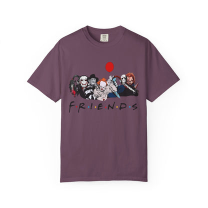 Friends Themed Unisex Garment-Dyed T-shirt