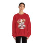 Cute Puppy Heart Crewneck Sweatshirt