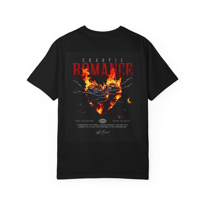 Chaotic Romance Graphic T-shirt, Vintage Unisex Tee, Trendy Streetwear, Gift for Him/Her, Casual Fashion Top