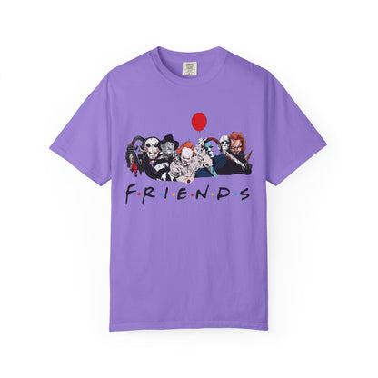 Friends Themed Unisex Garment-Dyed T-shirt
