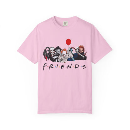 Friends Themed Unisex Garment-Dyed T-shirt
