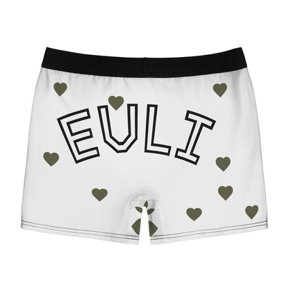 Euli Heart Print Boxer Briefs — "Bunun Aşkı Var" All-Over Print