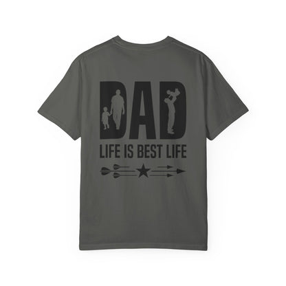 Dad Life Unisex Garment-Dyed T-shirt