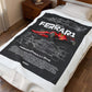 Ferrari Formula 1 Velveteen Plush Blanket
