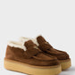 Women's Brown Suede Loafers