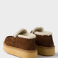 Women's Brown Suede Loafers