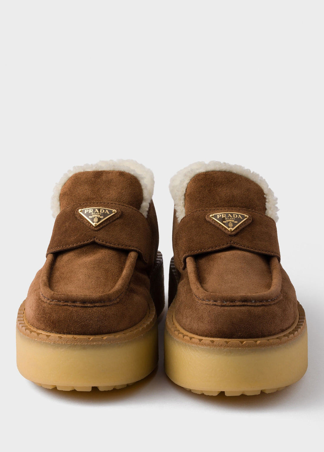 Women's Brown Suede Loafers