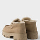 Women's Natural Suede Loafers