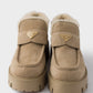 Women's Natural Suede Loafers