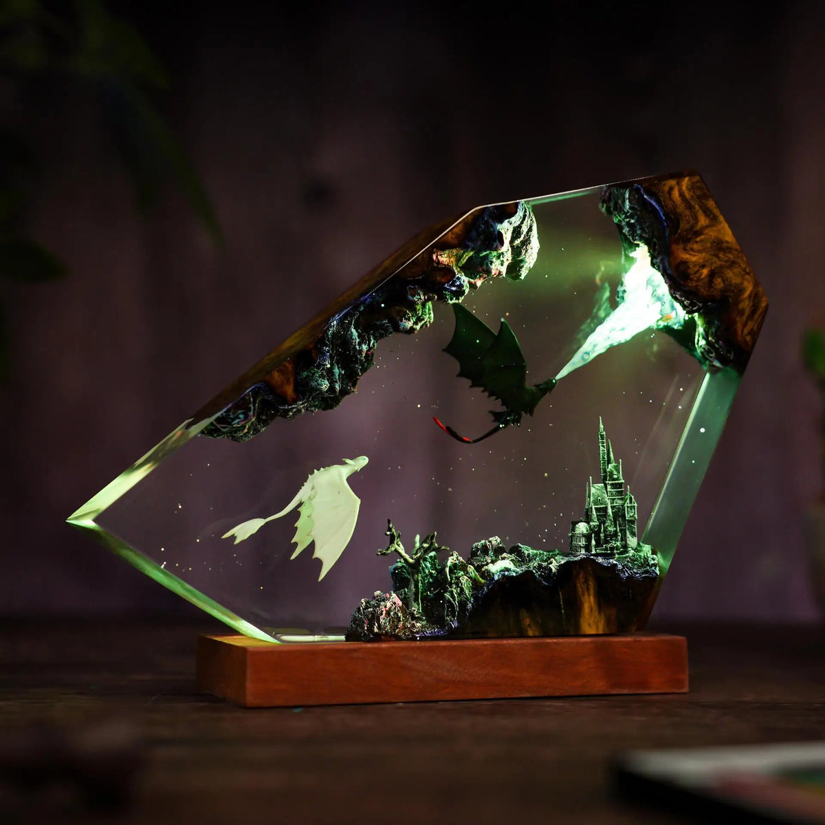 Handmade Night Fury Resin