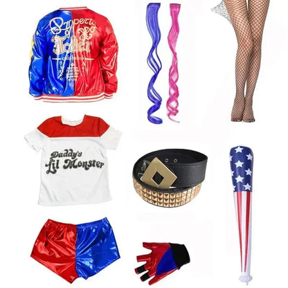 Harley Quinn Halloween Costume FOR CHILDREN