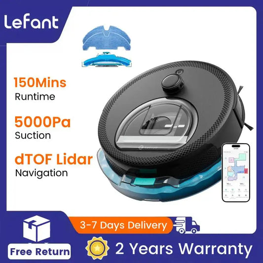 Lefant M330 Pro Robot Vacuum and Mop combo