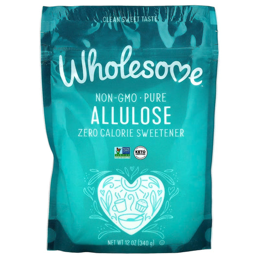 Wholesome Sweeteners, Allulose, Zero Calorie Sweetener, 12 oz (340 g)